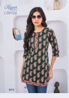 Crystal Vol 3 By Mayur Poplin Cotton Printed Ladies Top Wholesale Shop In Surat